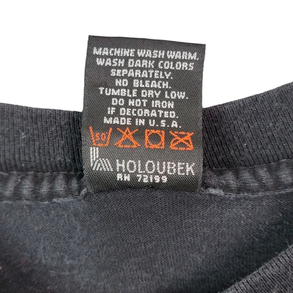 Harley-Davidson Vintage 90's Polar Bear "Great White Ride" Single Stitched Tee L - Picture 11 of 13